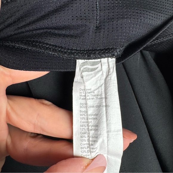 Fabletics Black The Fundamental Short II 7 Inch Inseam Athletic Gym 4X - Picture 14 of 15